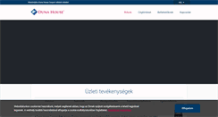 Desktop Screenshot of dunahouse.com
