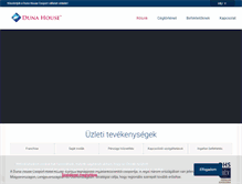 Tablet Screenshot of dunahouse.com