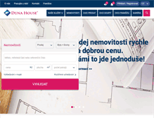 Tablet Screenshot of dunahouse.cz